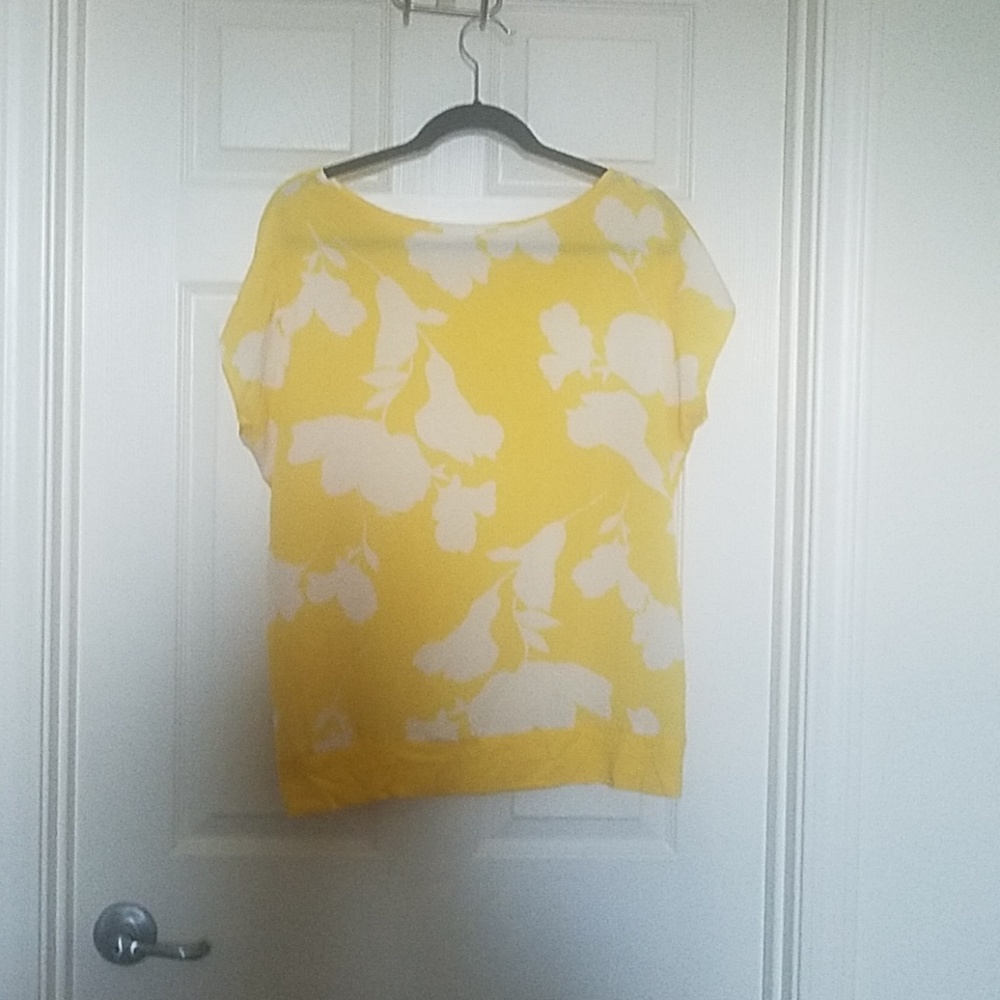NY & Co Floral Pattern Blouse